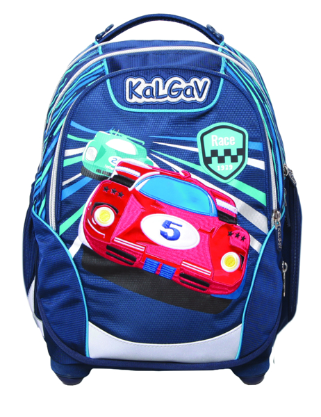 תמונה של ילקוט X-BAG מכונית מרוץ קל גב