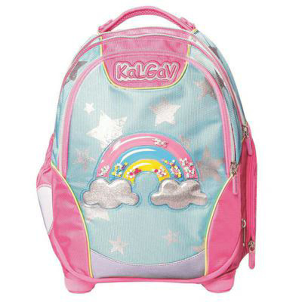 תמונה של ילקוט X-BAG קשת בענן קל גב עודפים