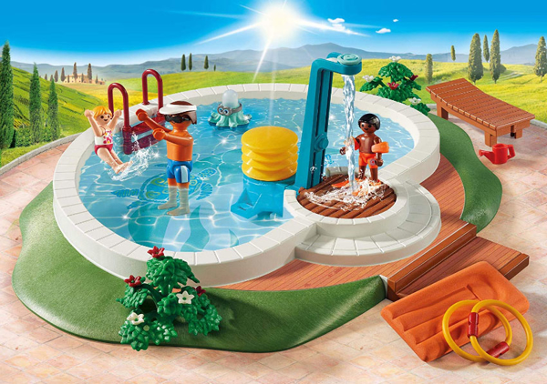 תמונה של פליימוביל PLAYMOBIL בריכת שחיה Swimming Pool דגם 9422