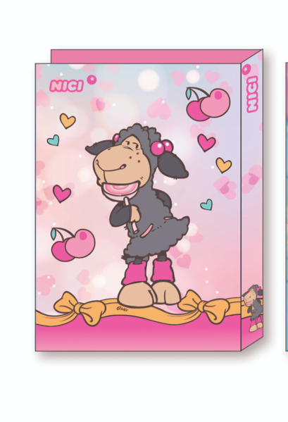 תמונה של קלסר ניקי דובדבנים